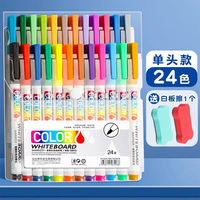 Children's whiteboard pen, erasable colored pen, kindergarten washable, non-toxic drawing board pen, easy to erase and write, white class glass marker pen, special drawing pen for primary school students, fine-tipped erasable colored pen, children's writing thumbnail 3