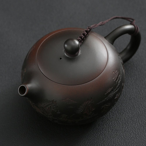 紫陶壶茶壶230ml西施壶凤鸣壶