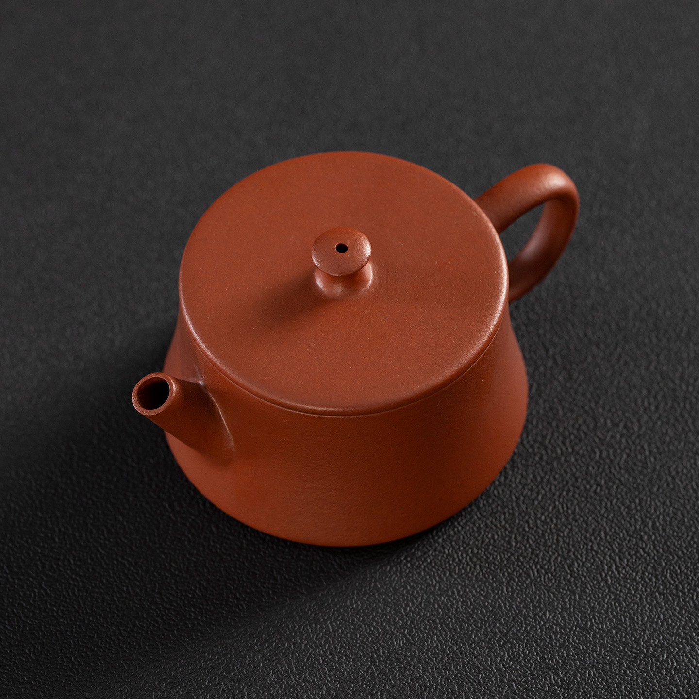 朱泥紫砂壶小茶壶110ml云柱壶