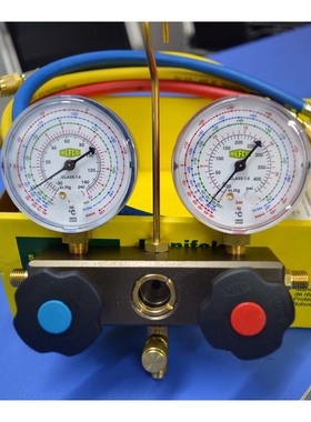 瑞士进口威科REFCO空调加氟双表组BM2-6-DS-R22 冷媒压力检测表组
