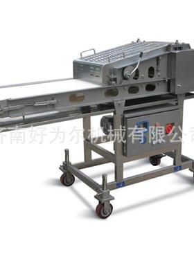 供应济南自动化生产600型鸡胸肉压整机 牛排压延设备延展设备