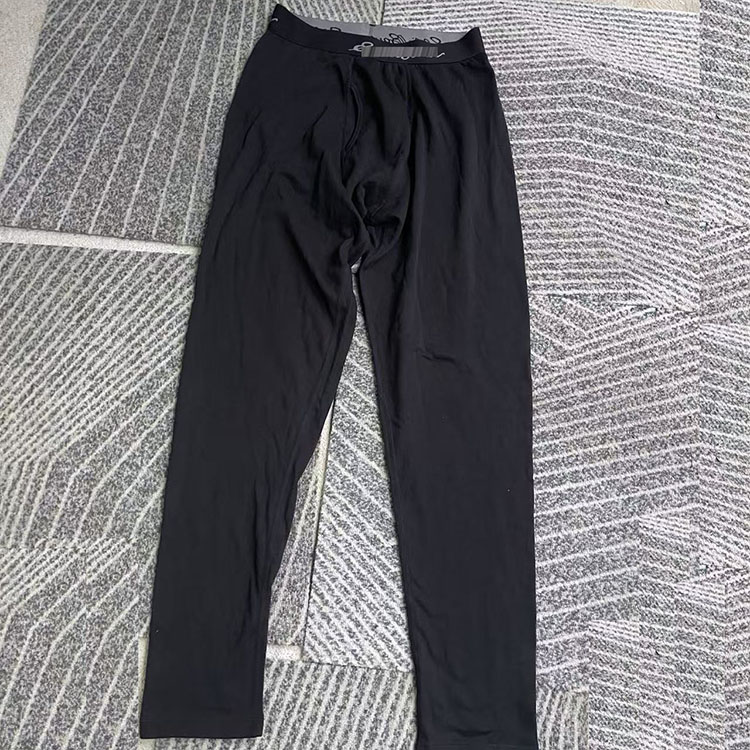 功能性加绒保暖透气中腰打底裤