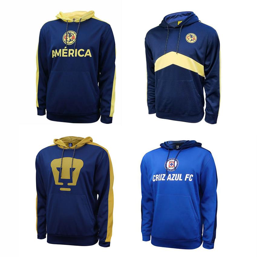 户外足球男士连帽加绒套头卫衣