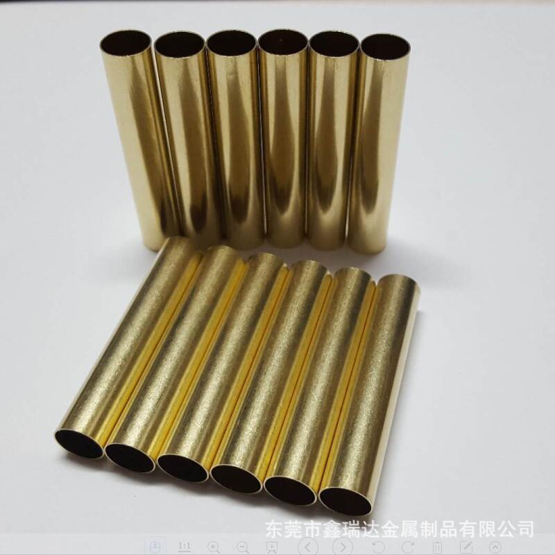 H62/H65黄铜管厚壁管 T2紫铜薄壁空心管毛细管激光开孔精密切割