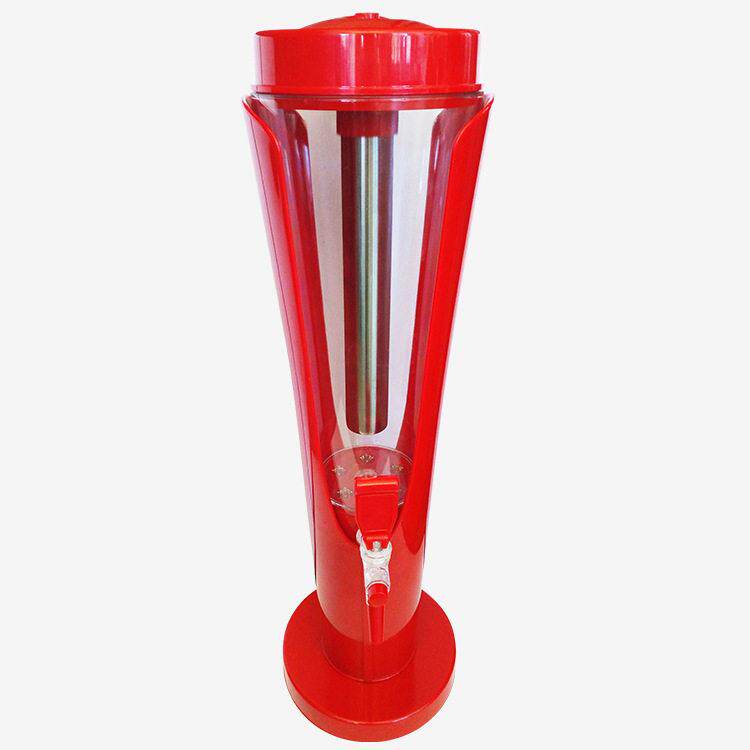新款3L塑料酒炮啤酒塔扎啤桶精酿啤酒桶分酒器啤酒容器