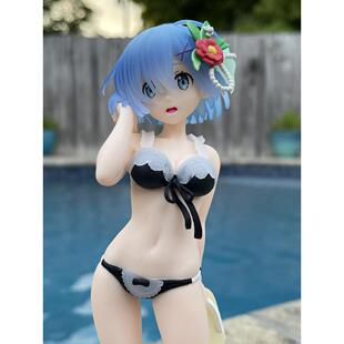 re0 从零开始的异世界 夏日泳装 蕾姆 雷姆 手办 世嘉 sega 正版