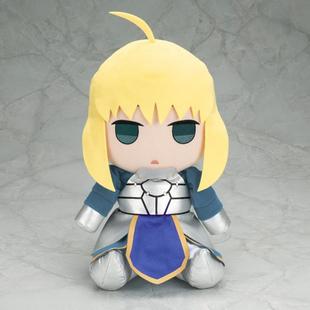 fate fgo saber 阿尔托莉雅 毛绒 fufu 玩偶 gift 限定 正版 全新