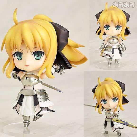 fate fgo 命运之夜 saber lily 阿尔托莉雅 gsc 77 粘土人 手办