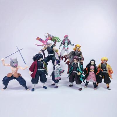 鬼灭之刃 祢豆子 炭治郎 富冈义勇 猗窝座 aniplex BUZZmod 手办