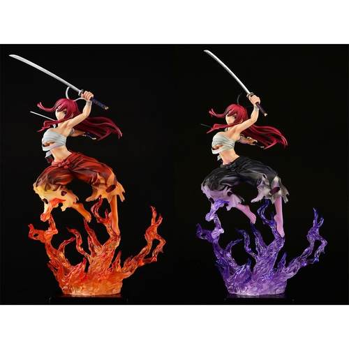 妖精的尾巴 艾露莎 武士 侍 光炎万丈 ORCATOYS 正版 手办 全新