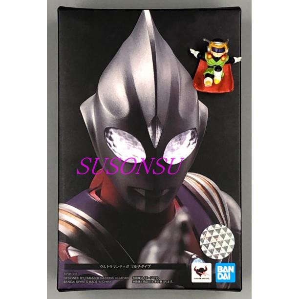 日初现货 万代 SHF 真骨雕 迪迦奥特曼 平成三杰 复合型 光之巨人