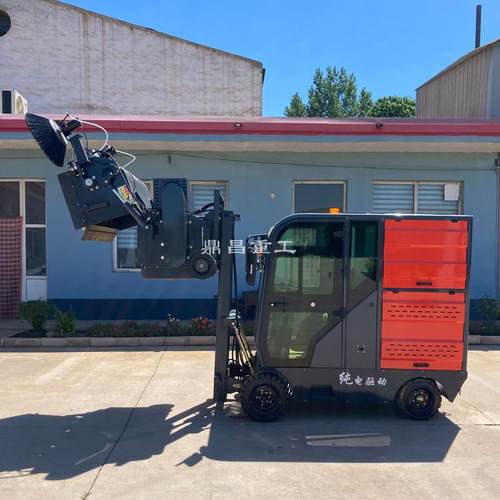 物业街道电动小型扫地车商超保洁吸尘扫地机洗扫一体清洁车清扫车