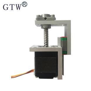 滚珠丝杆直线滑台模组精密微型电动滑台微型直线步进电机滑台