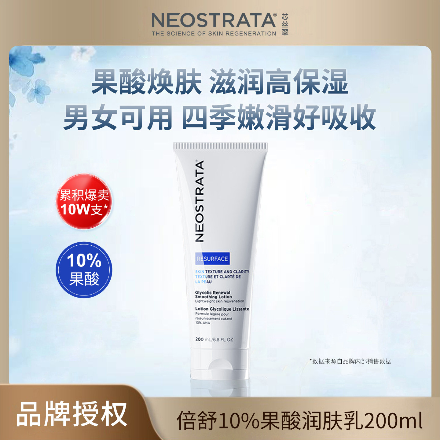 【保税】NEOSTRATA芯丝翠果酸身体乳10%+15%