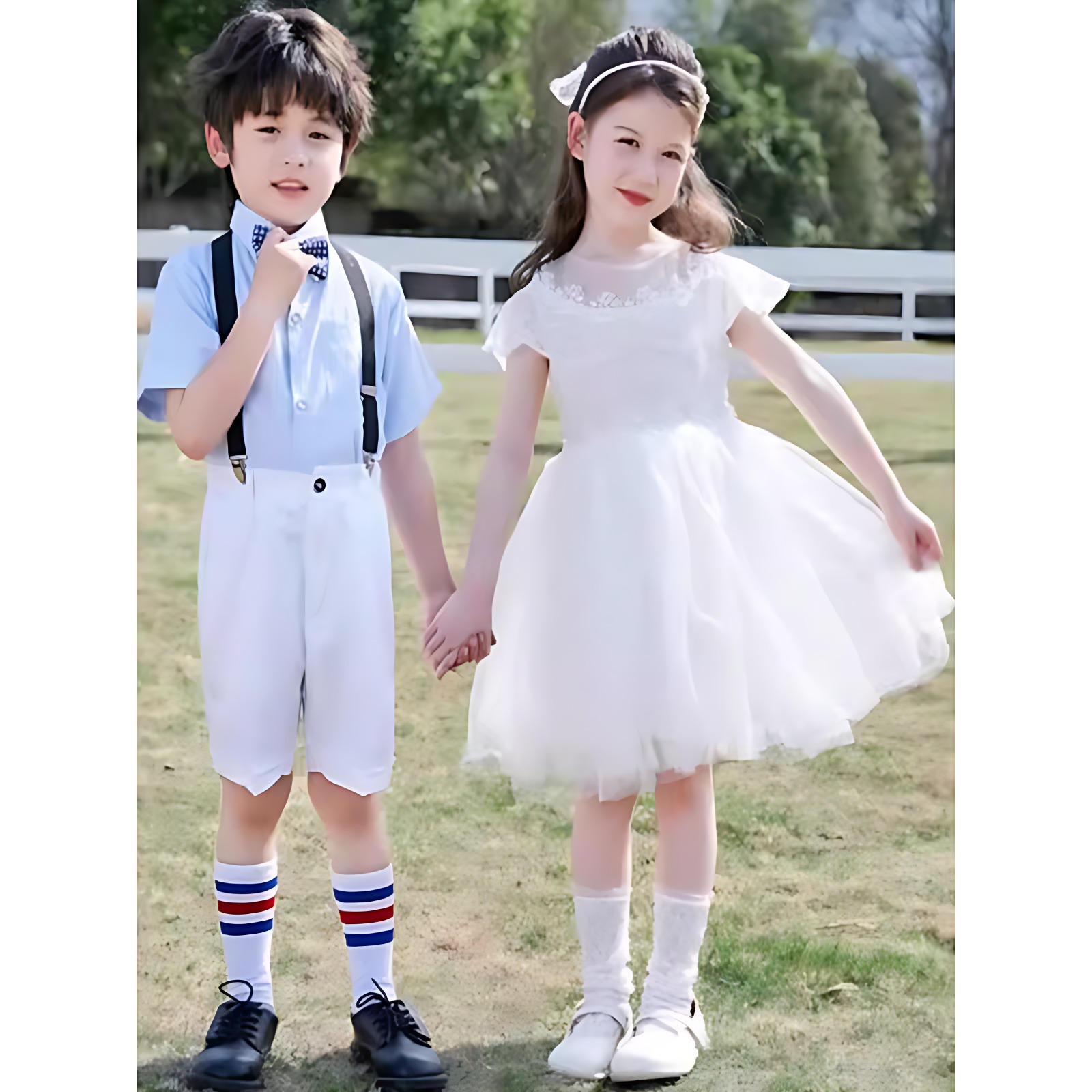 儿童毕业典礼蓬蓬裙演出服