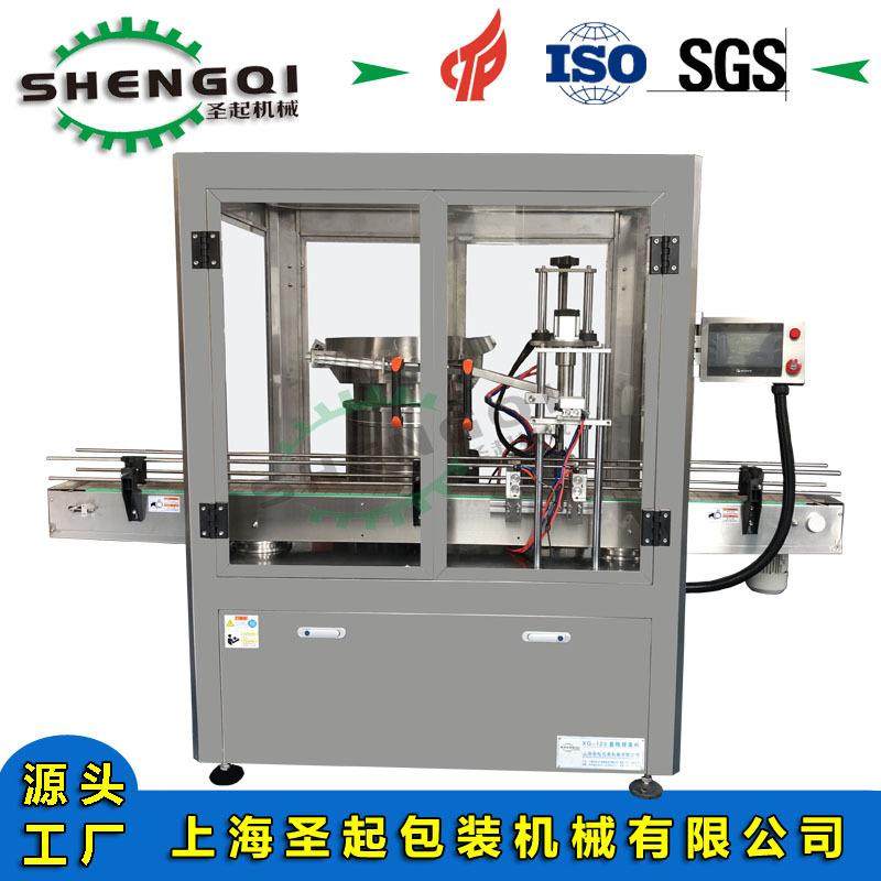 全自动消毒剂灌装旋盖机厂家消毒液消毒洗手凝胶洗手液自动旋盖机