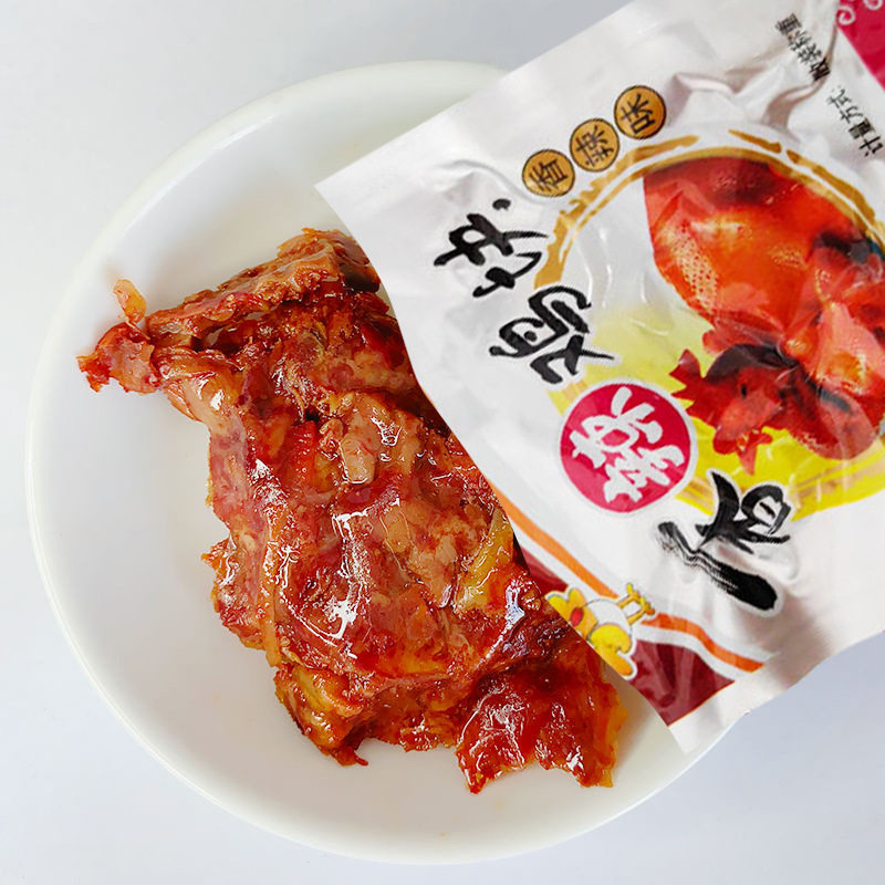 乡巴佬风味香辣鸡块鸡排鸡肉鸡杂鸡架五香卤味小时候怀旧休闲零食