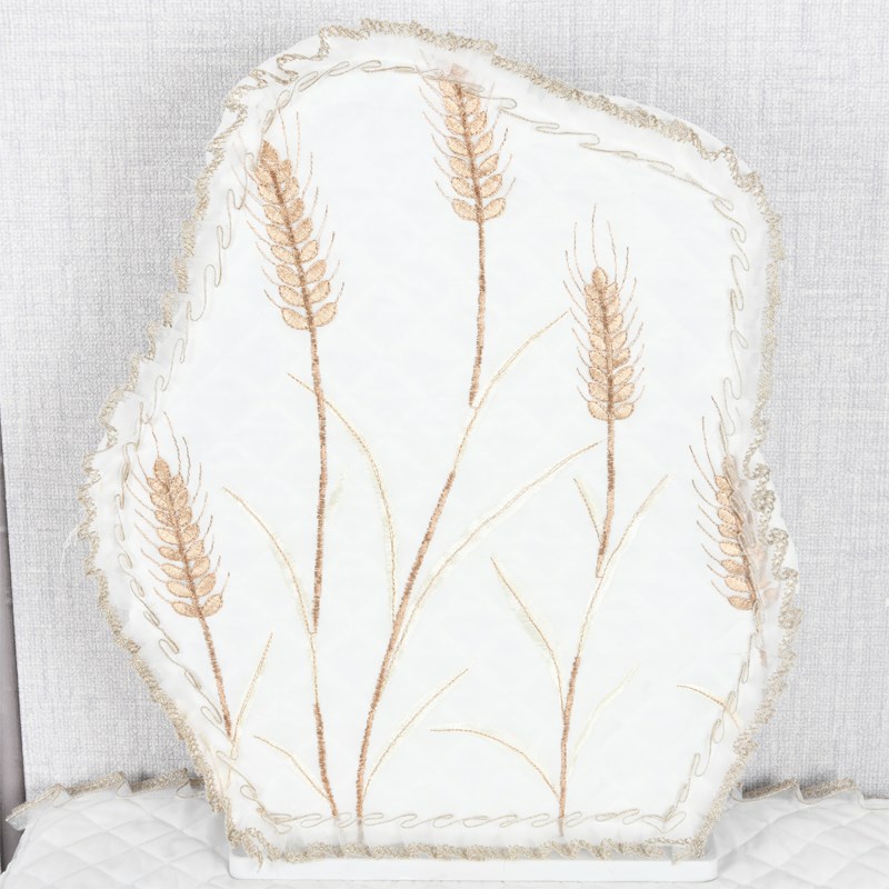 欧式家用星形状镜子全包防尘套定制韩式梳妆台盖巾凳子保护套包邮