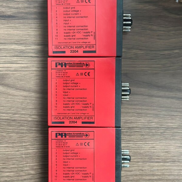 非标价PR Electronics 2204X2锛岄殧绂绘斁澶у櫒锛屼簩鎵�议价