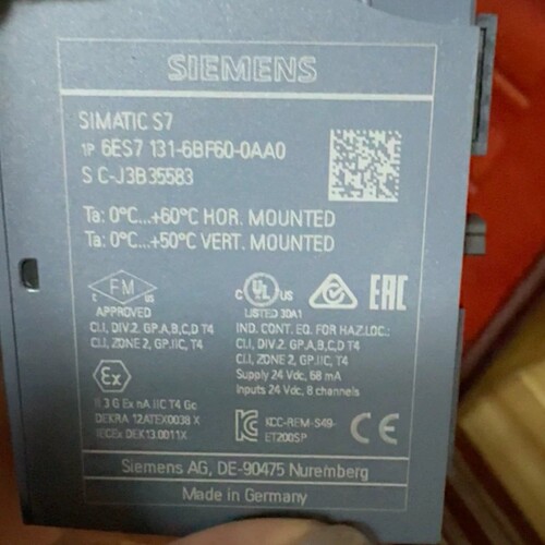 SIMATIC S7模块 6ES7 131-6BF60议价