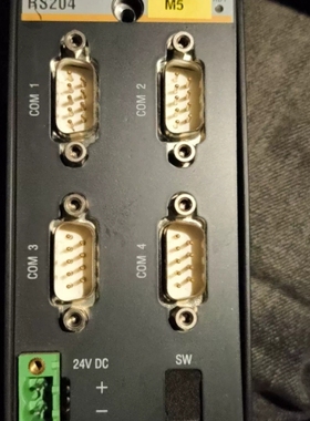 议价巴赫曼RS204接口模块，原装拆机，外观成色如图，有使用痕迹