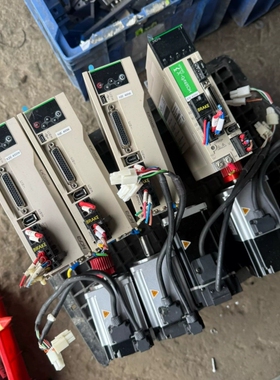 5套HCFA禾川400W伺服驱动加电机