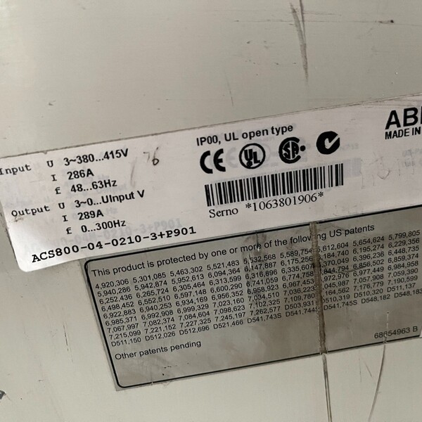 [议价可修]ABB变频器ACS800-04-0210-3+P901 28