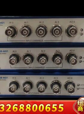 美国NI USB-4431声音与振动采集卡，24-bit 1议价