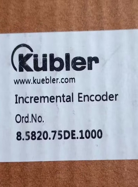 库伯勒编码器8.5853.1220.E011.0001.K001/T8.5800.2265.1024现货
