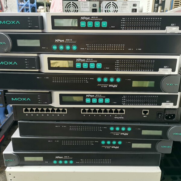 议价NPort 6610-32 MOXA原装32口串口服务器