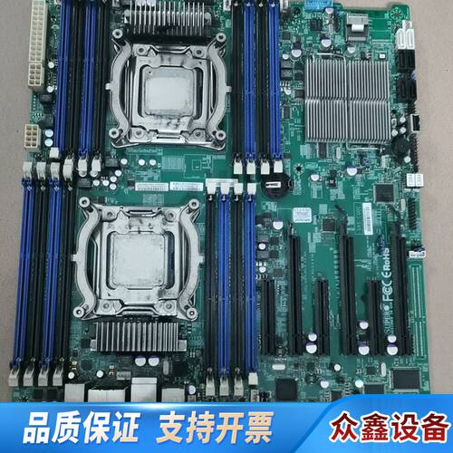 超微主板X9DAI x79主板，新，下机，裸板，二