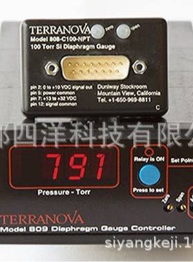 Duniway Terranova 809电容薄膜真空计控制器
