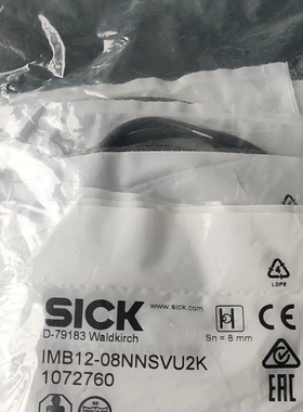 SICK传感器 IMB12-08NNSVU2K货号107(议价）