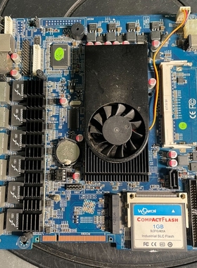 ITX-WASLAN-P，6口千兆软路由主板，集成D525处
