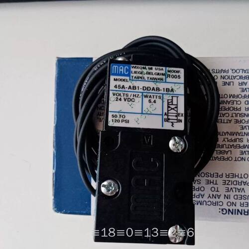 MAC电磁阀45A-AB1-DDAB-1BA,进议价