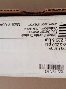 UE压力开关12SHSN6G   XY390-议价