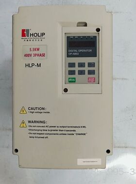 海利普变频器HLP-M系列HLPM05D543B 5.5KW详谈