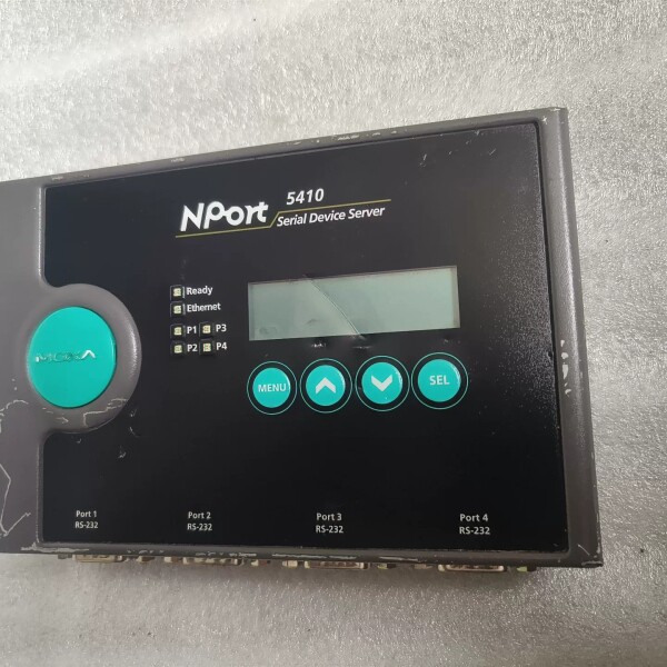 议价MOXA NPort 5410 串口设备服务器，成色如图，功维修