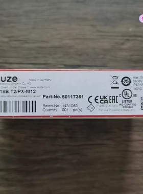 正品  50117361 光电开关 PRK18