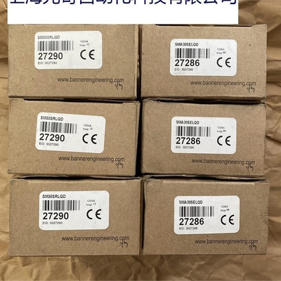 BANNER对射式光电开关SM30SRLQD SMA30SELQD接插美国邦纳全新原装