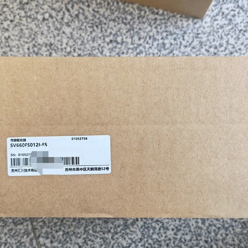 汇川驱动器SV660FS012I-FS 全新原装正品，盒码一议价