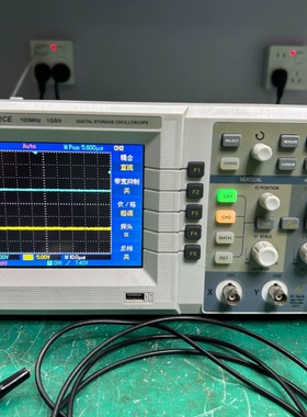 议价优利德UT2102CE示波器，双通道100MHz，外观如图所维修