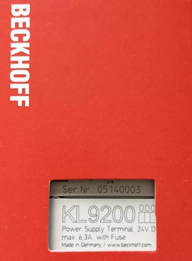 倍福模块KL9200 现货  需要的来聊 欢迎订-议价