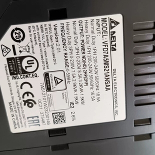 议价台达变频器MS300 VFD7A5MS21ANSAA 1.5议价