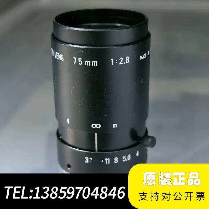 宾得PENTAX工业镜头，75mm F2.8，新，镜片通询价