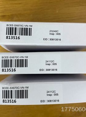 邦纳813516槽型光电传感器，型号BCEE-SX670C-议价