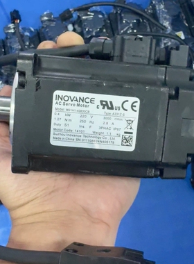 议价汇川伺服400W单电机 ：MS1H1-40B30CB-A33