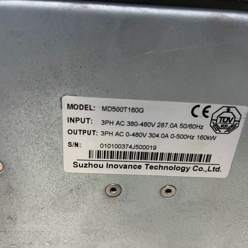 变频器MD290T160G/200P重载160kw