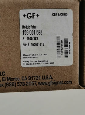 全新GF继电器模块3-9900.393    议价