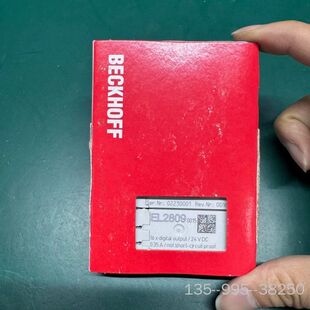 倍福模块EL2809-0015详谈